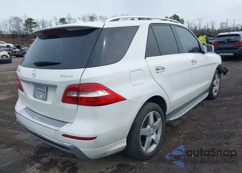 2015 Mercedes-Benz Ml 350 4Matic from USA, damaged, VIN 4JGDA5HBXFA514194